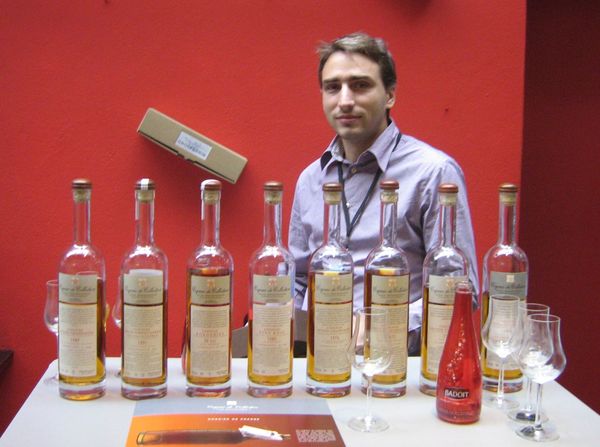 Guilhem Grosperrin et ses Cognacs en 2011